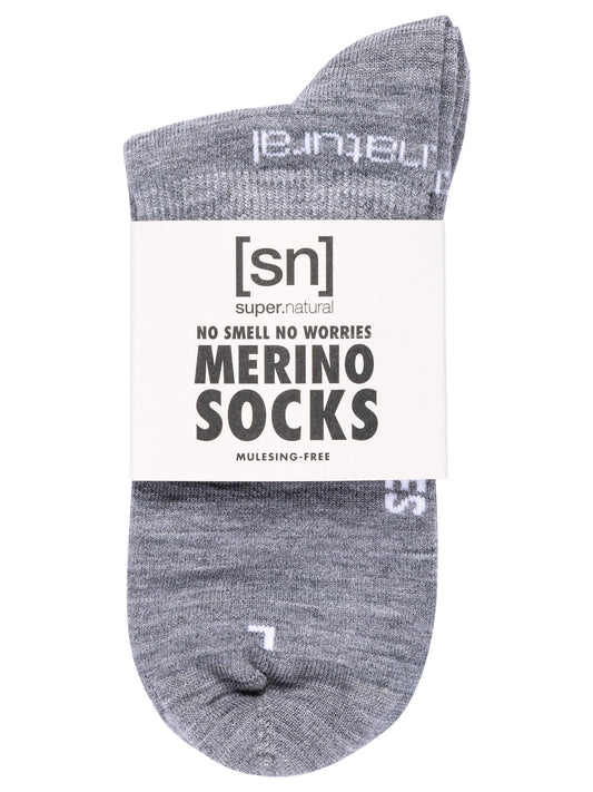 SUPER.NATURAL SNEAKER SOCKS 2-PACK - MATALAT MERINO SUKAT
