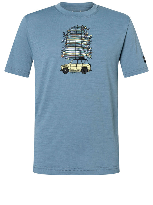 LASTEN SURF TRIP TEE MERINO T-PAITA