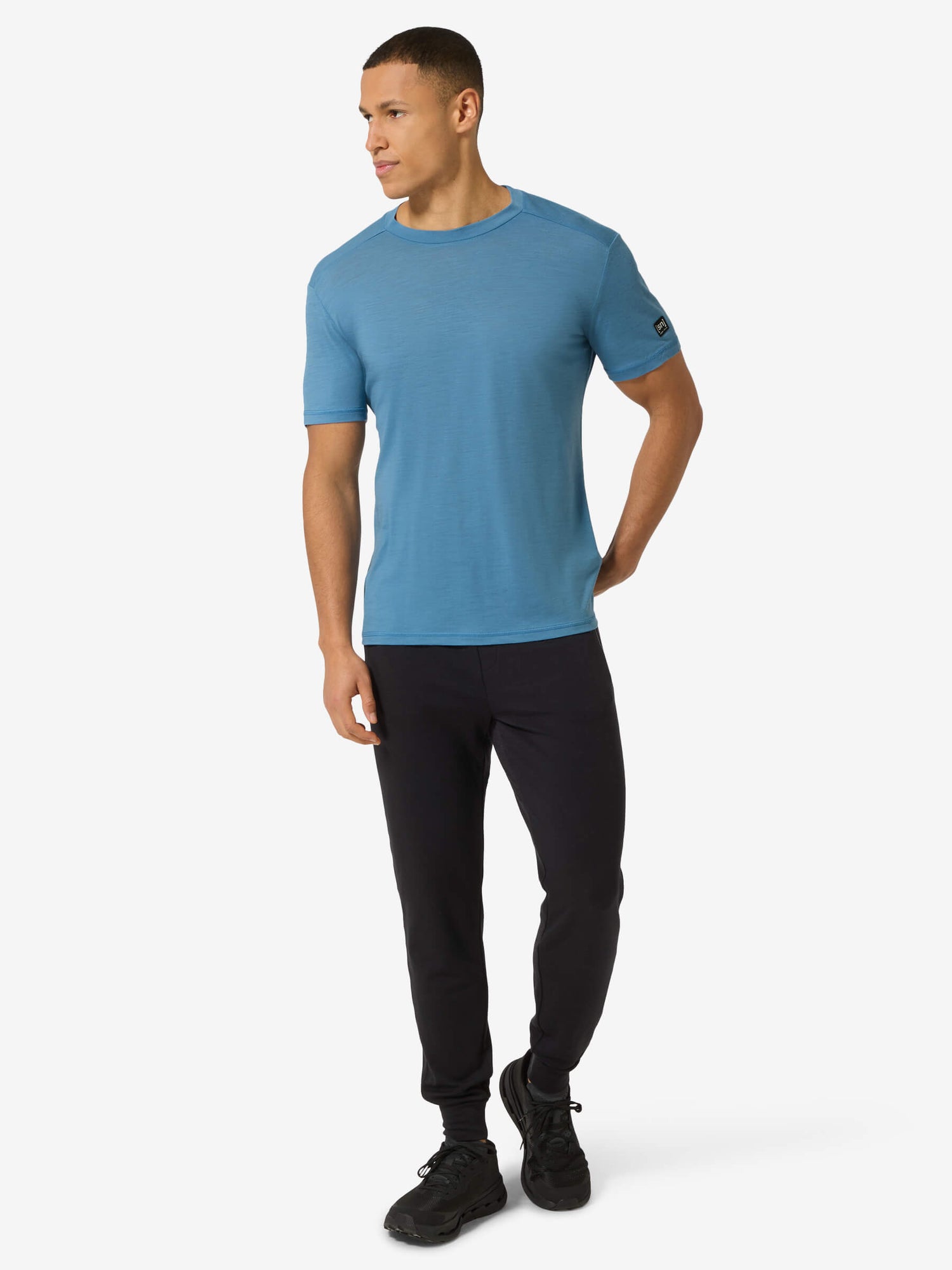 MIESTEN ESSENTIAL MERINO T-PAITA