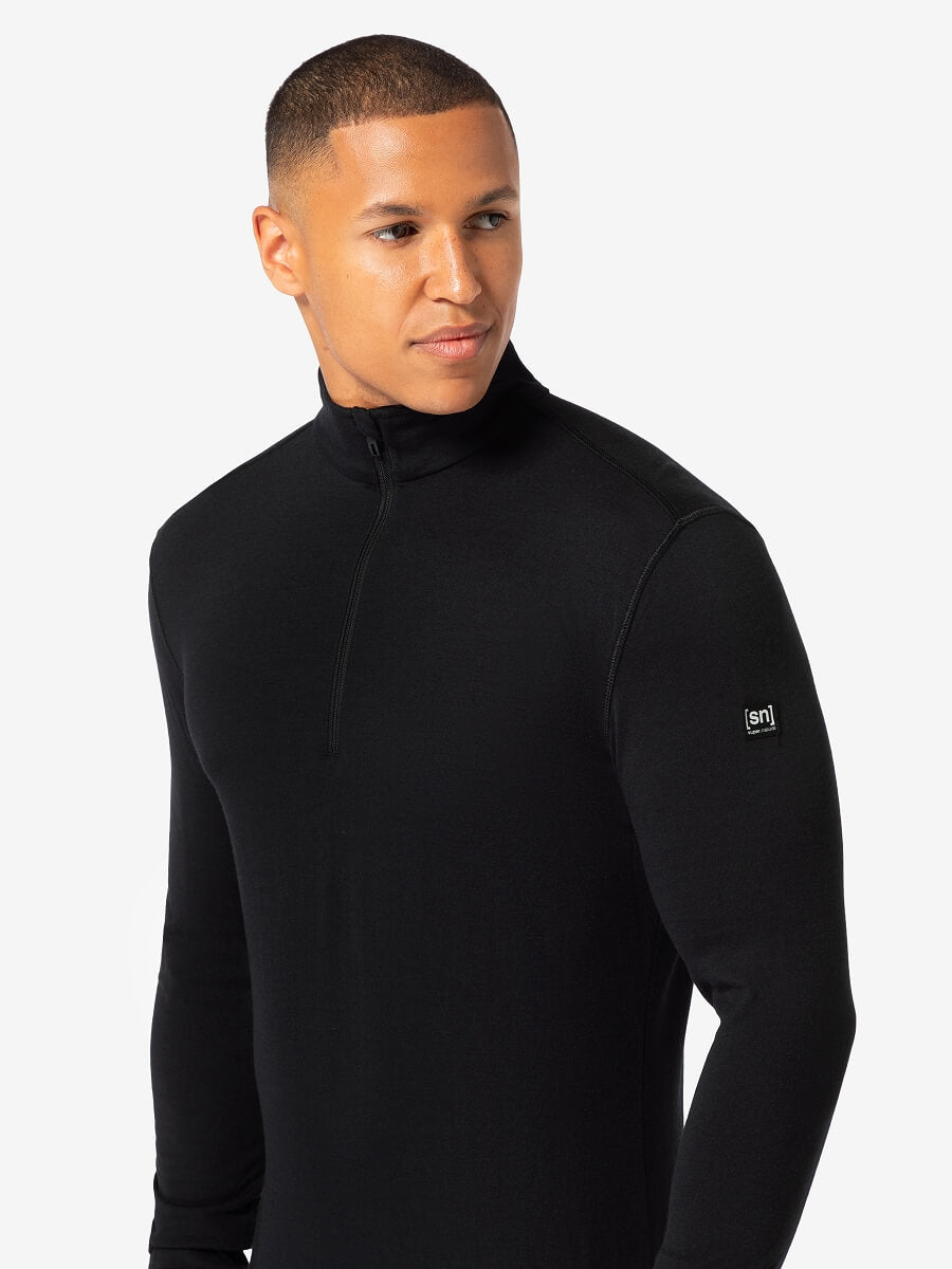 MIESTEN ARCTIC230 ZIP 1/4 MERINOPAITA