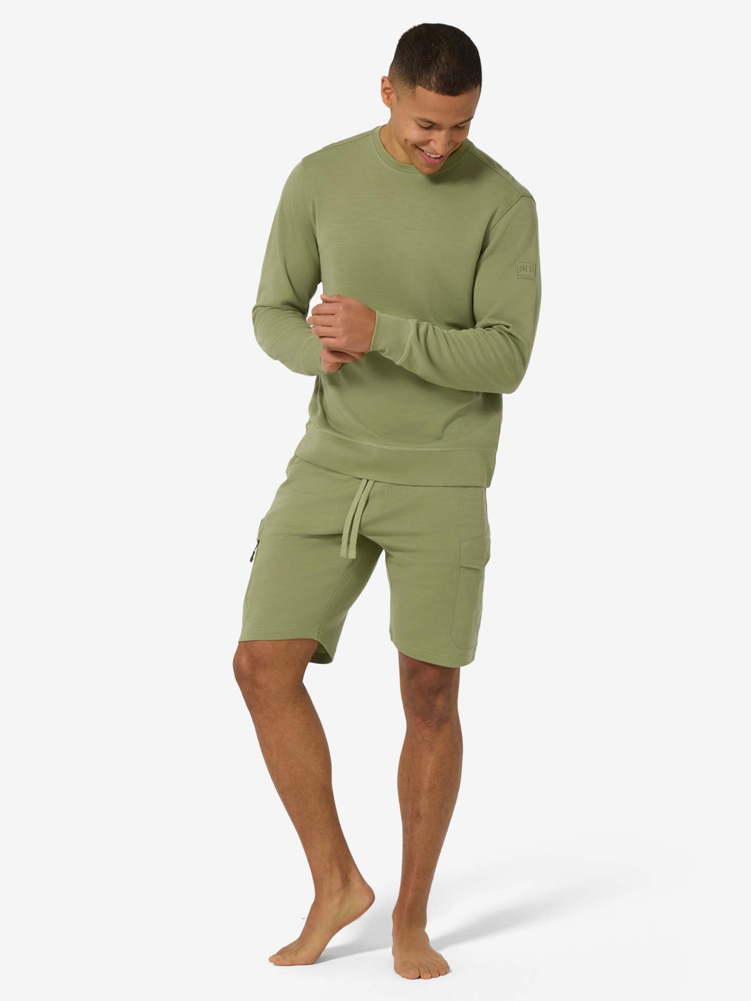 MIESTEN CARGO BIO MERINOSHORTSIT