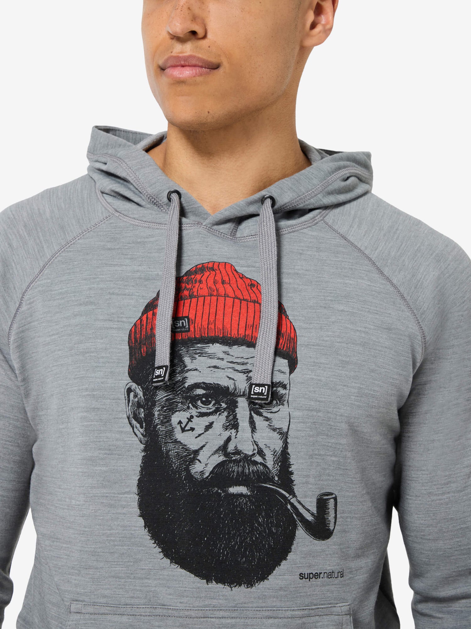 MIESTEN FAV SAILOR HOODIE MERINOHUPPARI