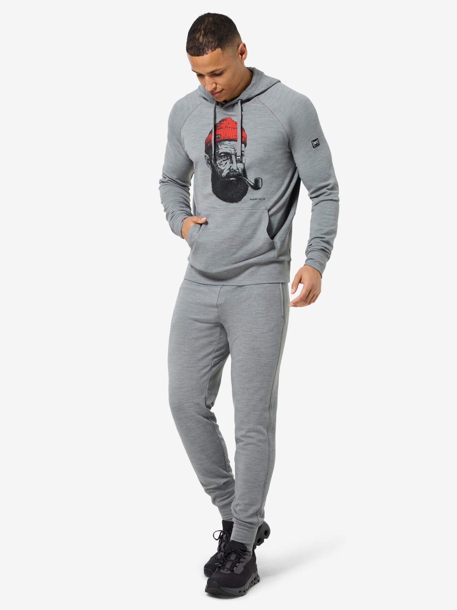 MIESTEN FAV SAILOR HOODIE MERINOHUPPARI