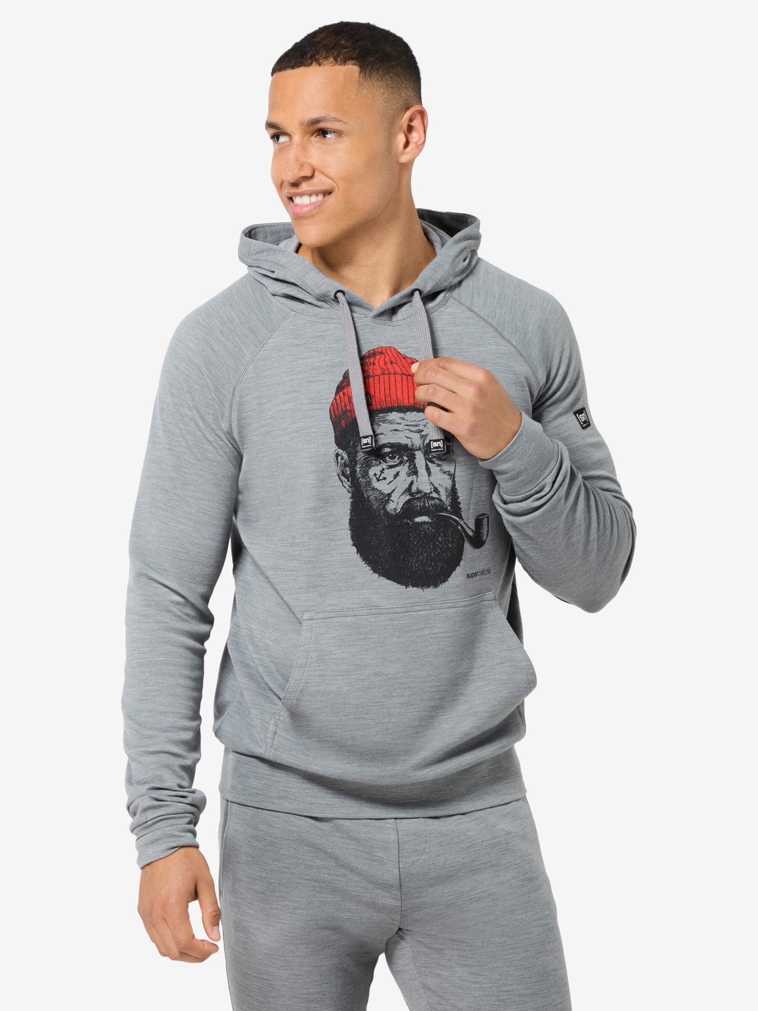 MIESTEN FAV SAILOR HOODIE MERINOHUPPARI