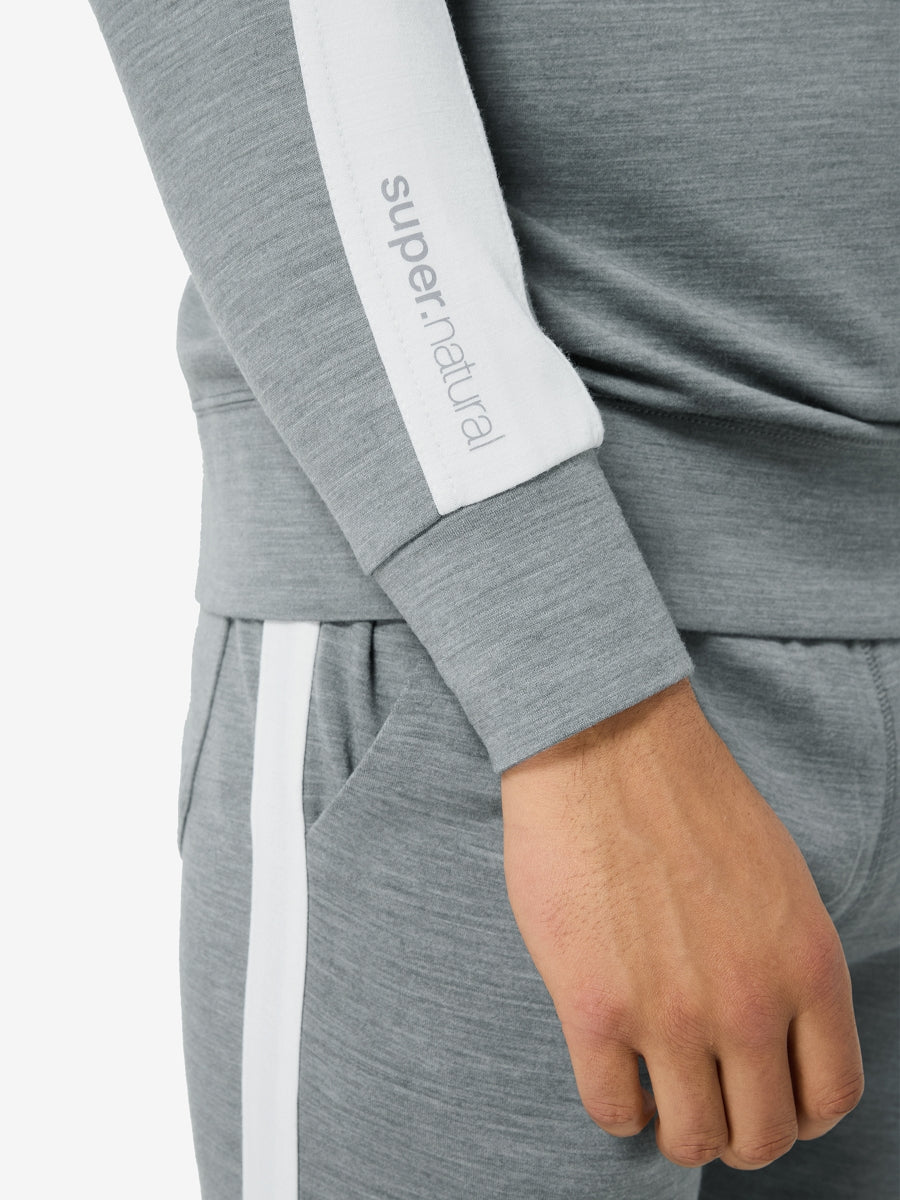 MIESTEN COLORADO ZIP TURTLENECK MERINOPAITA