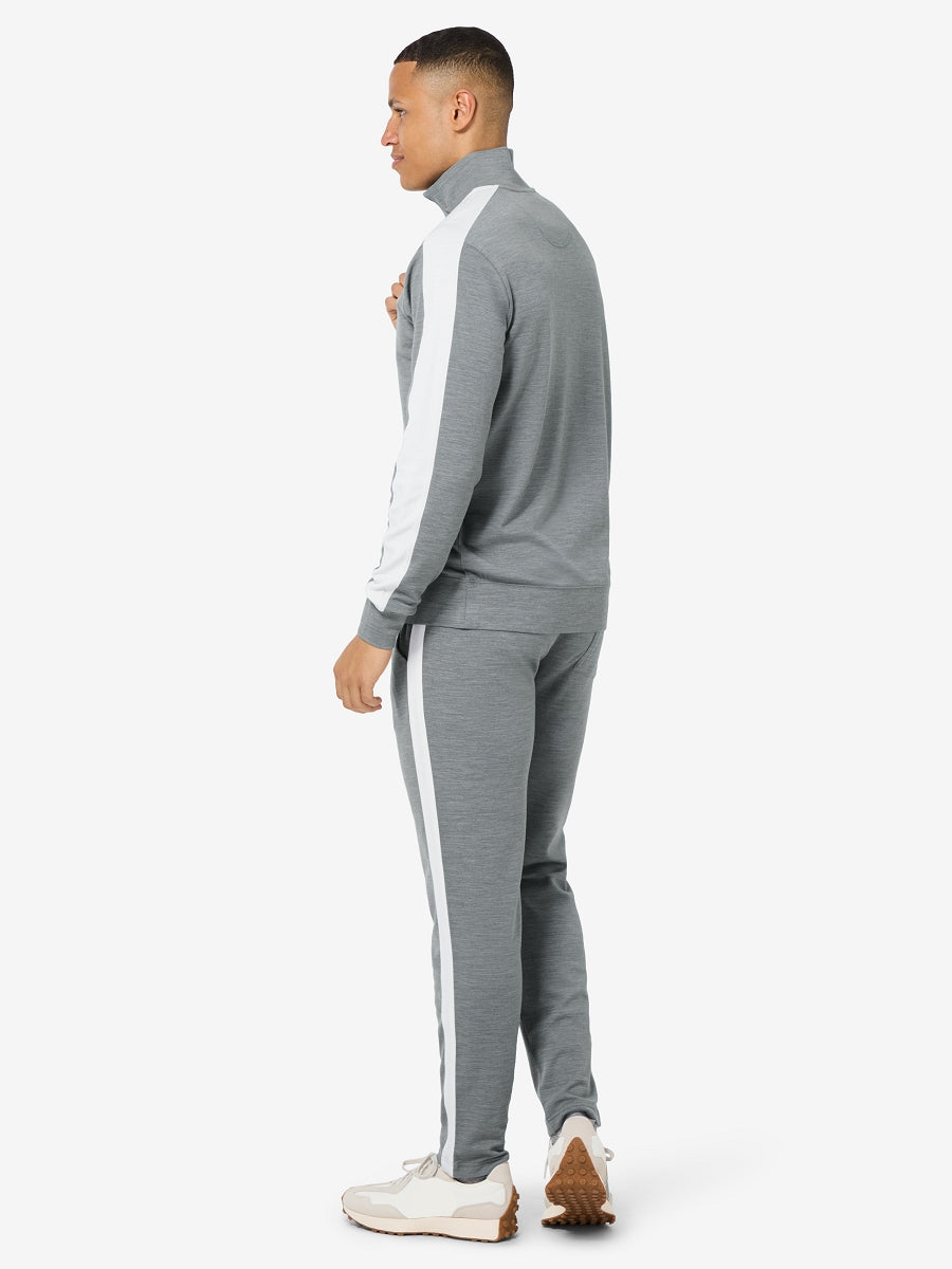 MIESTEN COLORADO ZIP TURTLENECK MERINOPAITA