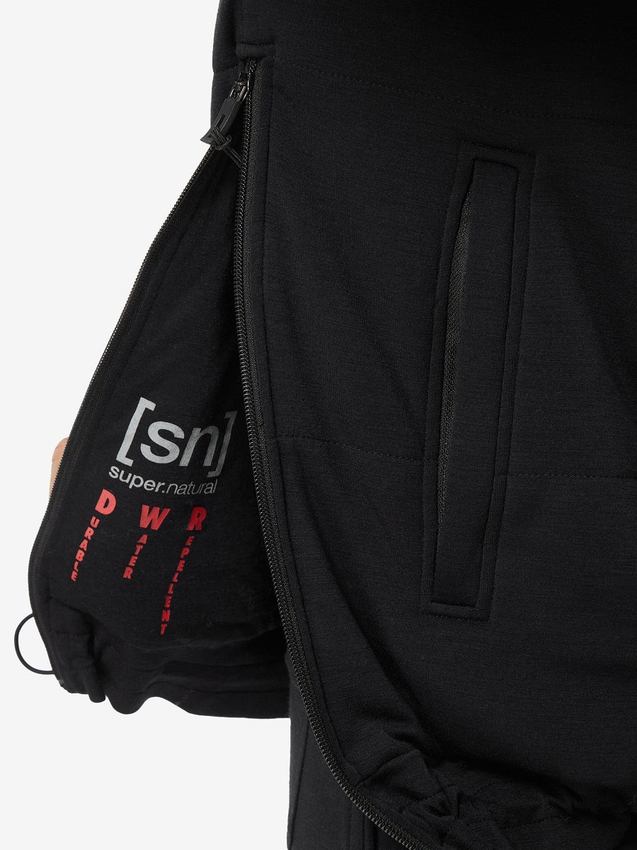 MIESTEN MERINOVILLAINEN TEKNINEN DWR HOODIE HUPPARI