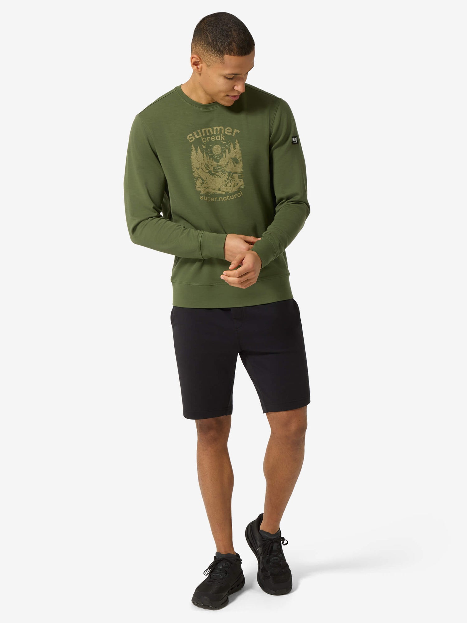 SUPER.NATURAL SUMMER BREAK CREW MIESTEN COLLEGEPAITA