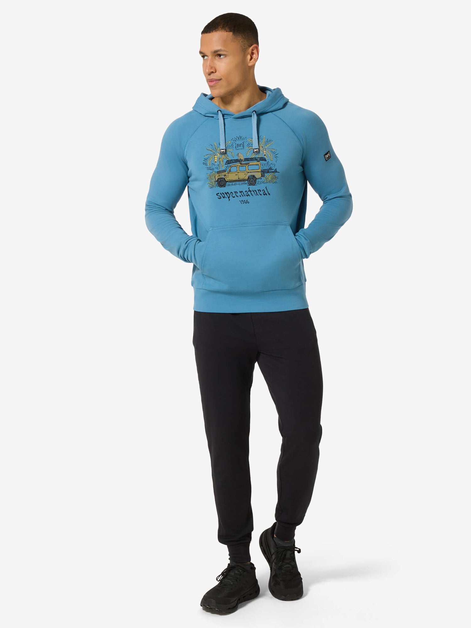 SUPER.NATURAL TROPICAR HOODIE MIESTEN HUPPARI