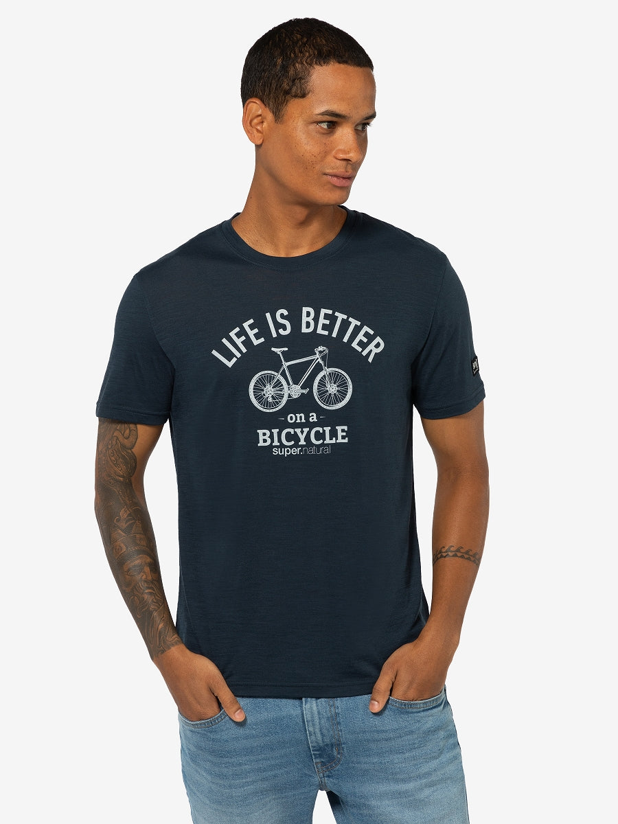 MIESTEN BETTER BIKE TEE MERINO T-PAITA