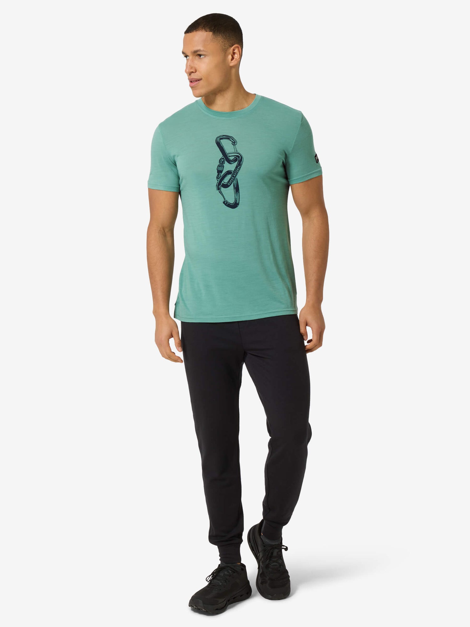 SUPER.NATURAL CARABINERI TEE MIESTEN MERINOPAITA