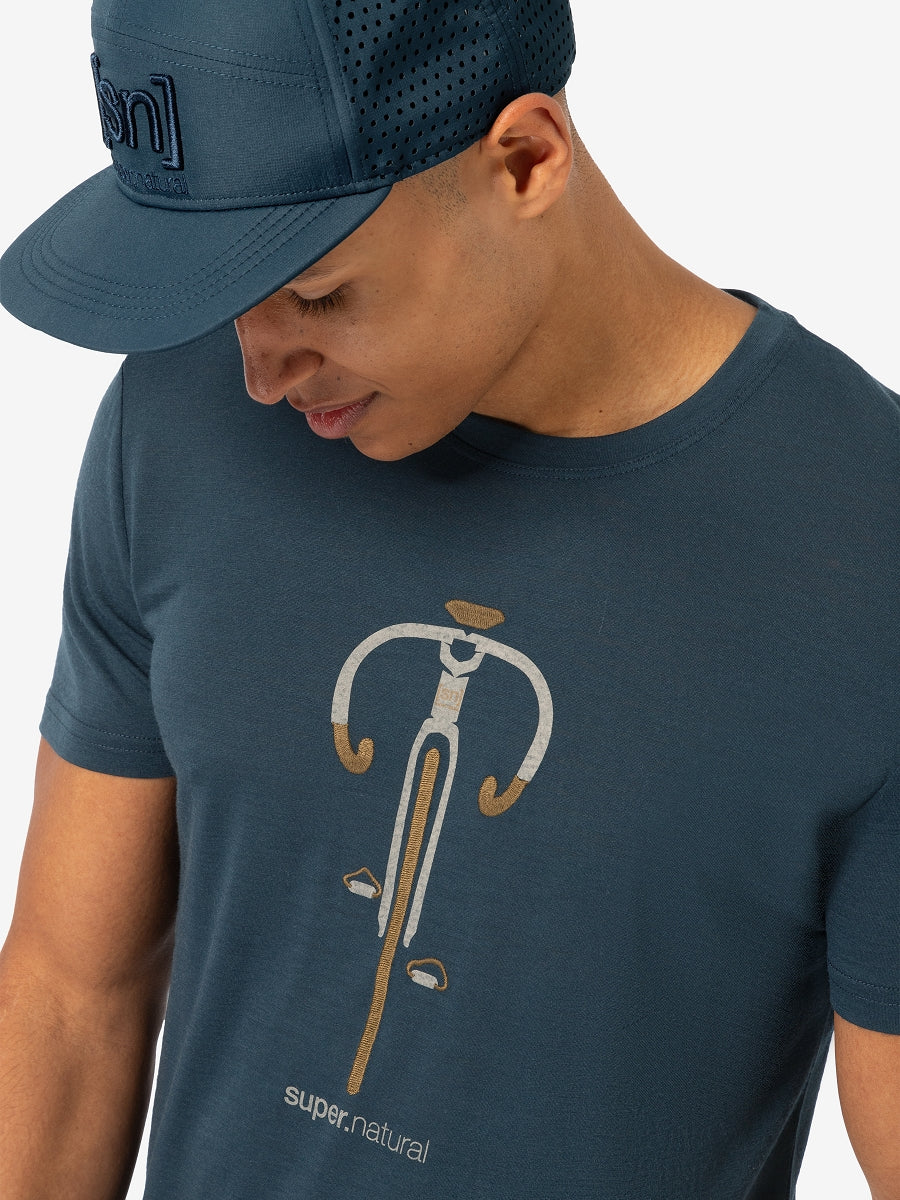 MIESTEN VINTAGE BIKE TEE MERINO T-PAITA