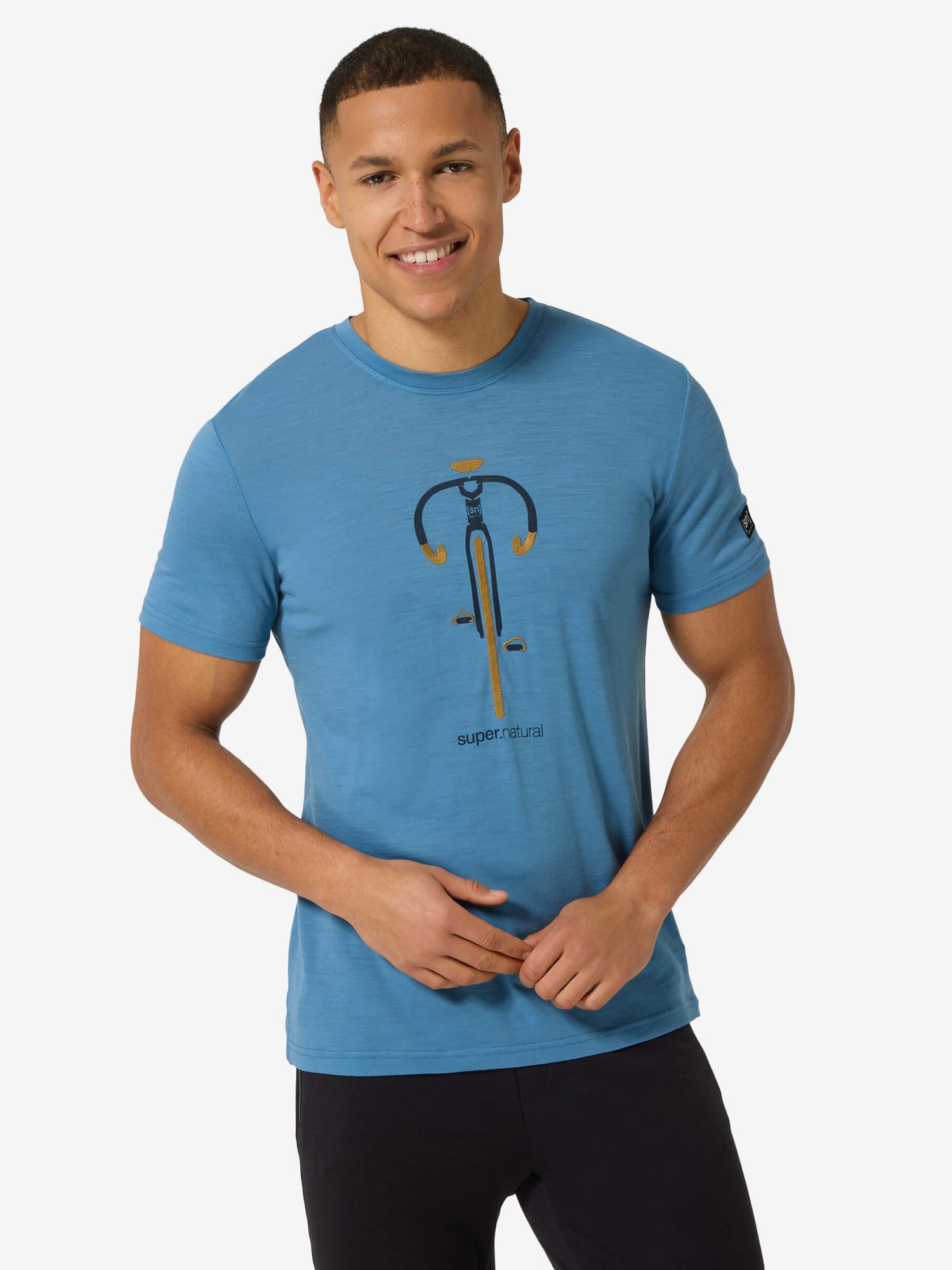 MIESTEN VINTAGE BIKE TEE MERINO T-PAITA