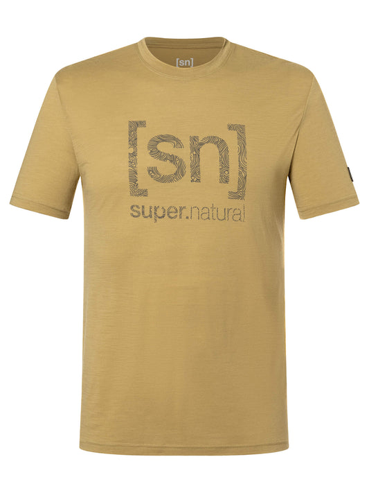 MIESTEN LOGO LINES TEE MERINO T-PAITA