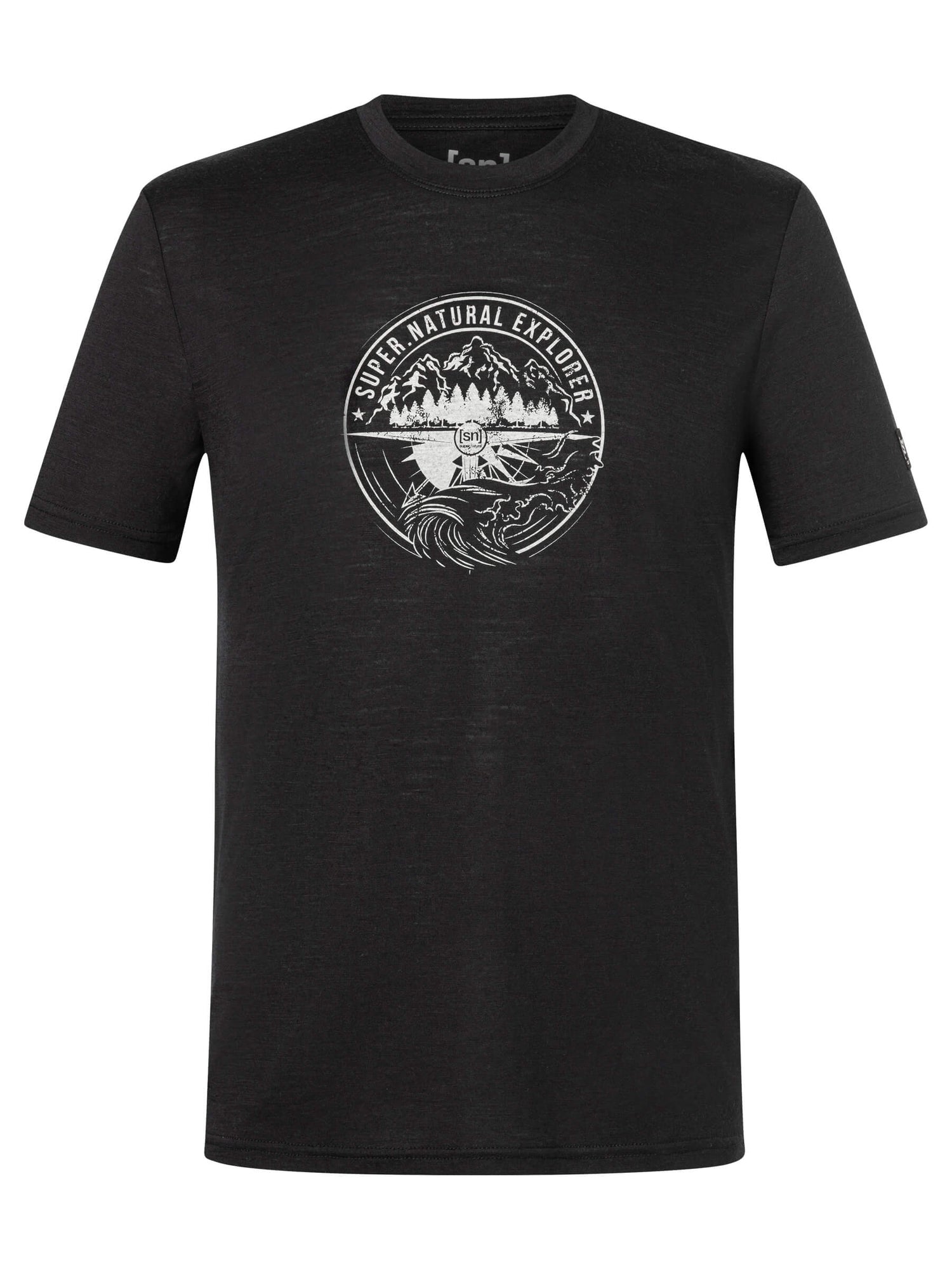 SUPER.NATURAL EXPLORING TEE MIESTEN MERINOPAITA