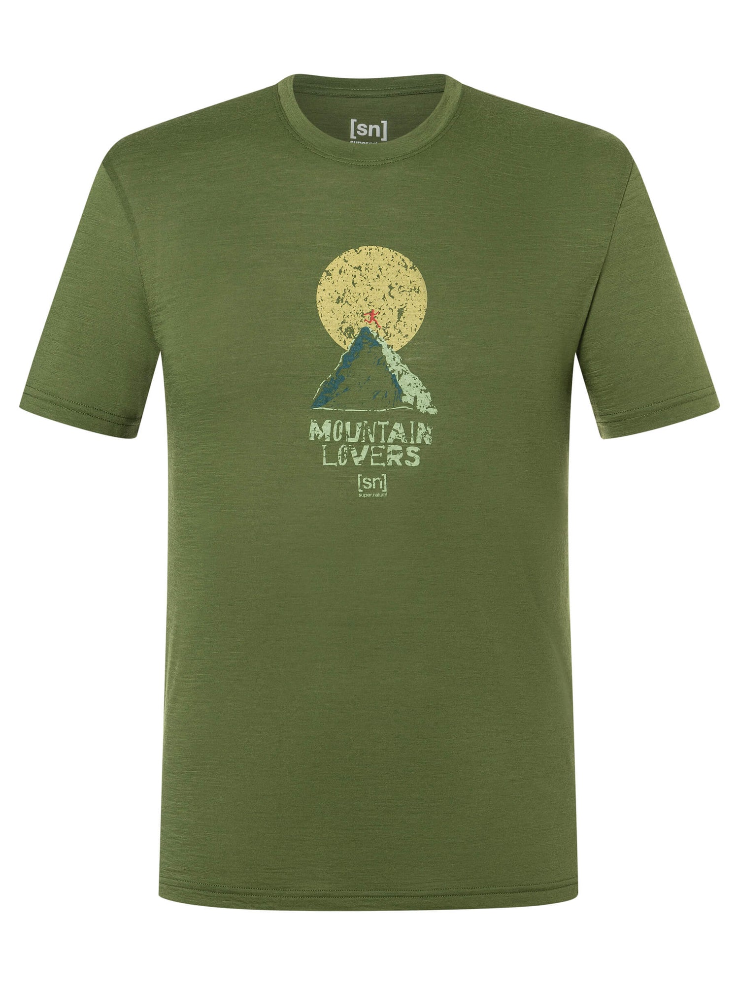 SUPER.NATURAL NO MAP TEE MIESTEN MERINOPAITA