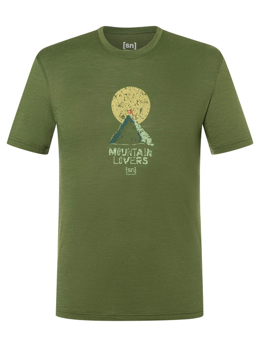 SUPER.NATURAL NO MAP TEE MIESTEN MERINOPAITA