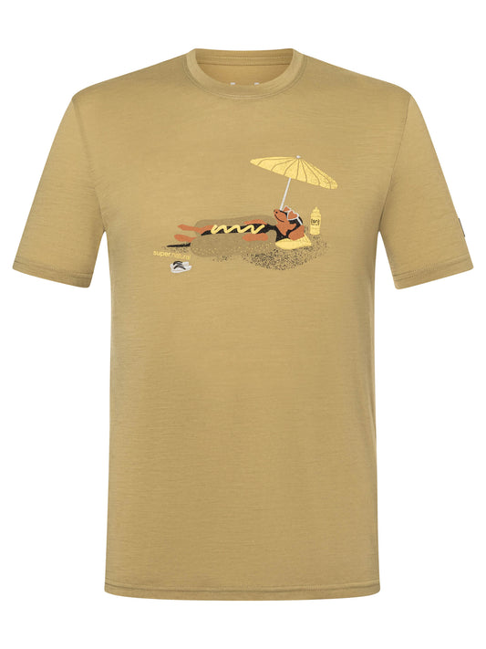 SUPER.NATURAL HOT DOG TEE MISTEN MERINOPAITA