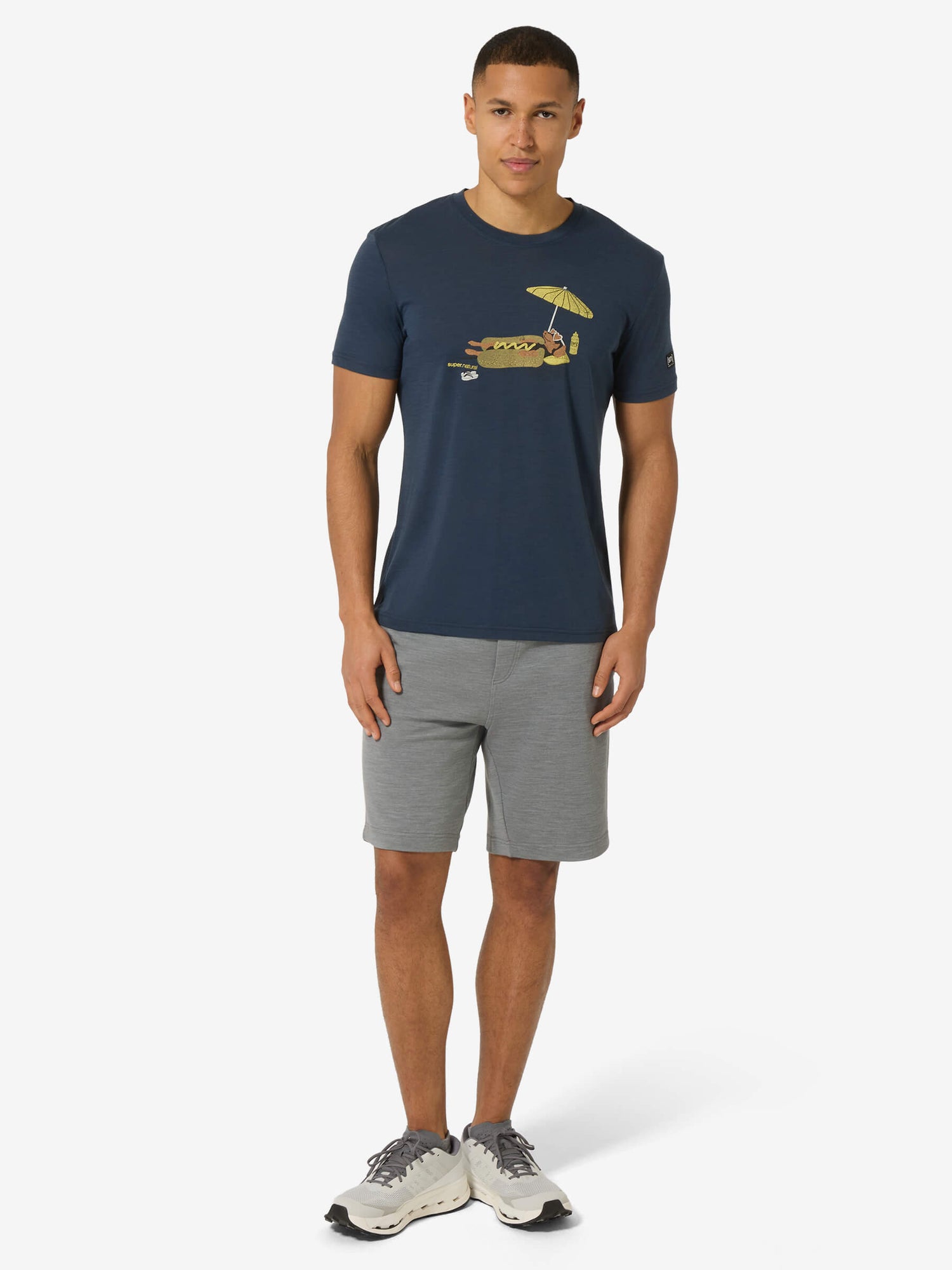 SUPER.NATURAL HOT DOG TEE MISTEN MERINOPAITA