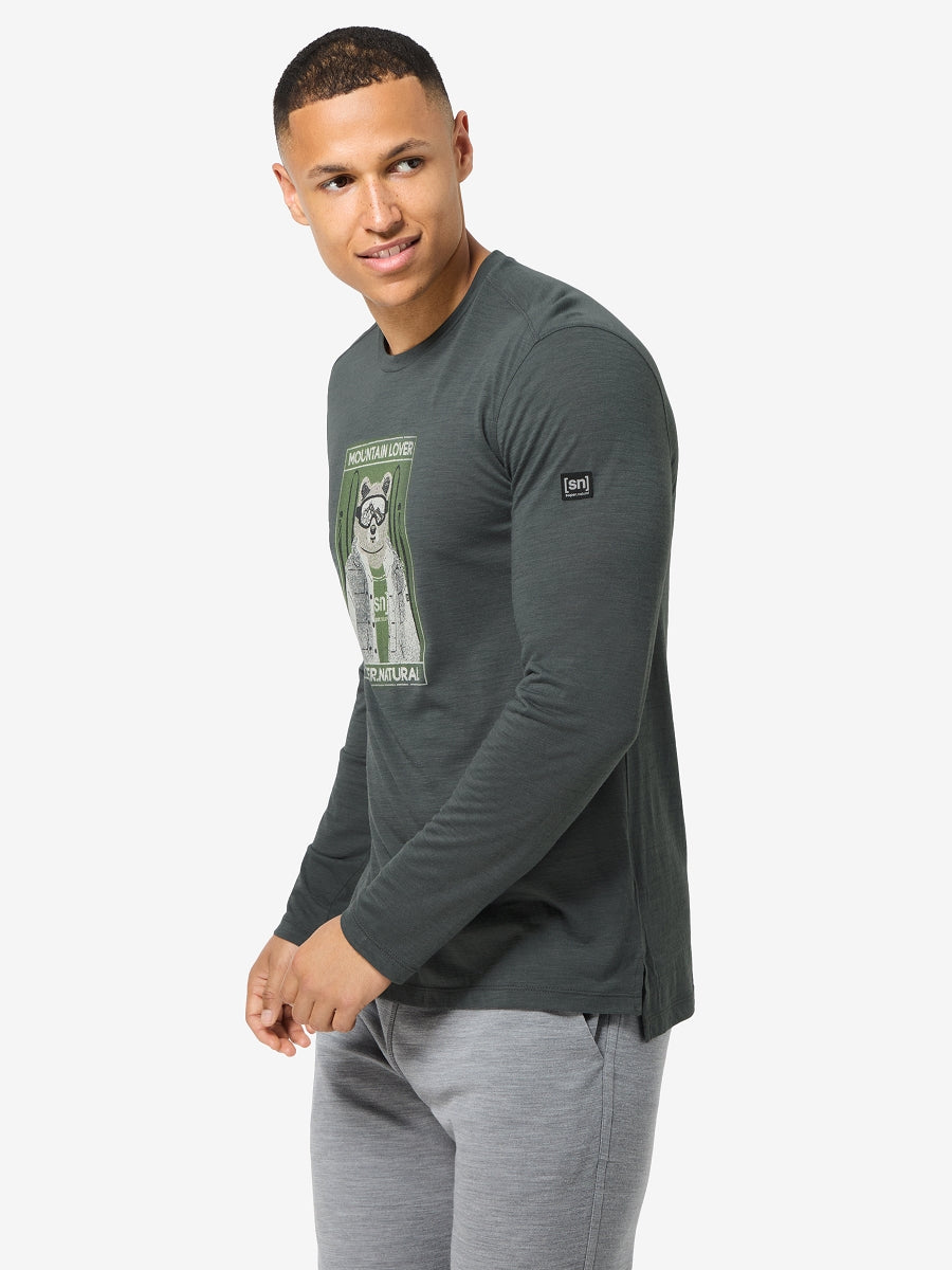 MIESTEN BEARSKI PITKÄHIHAINEN PAITA