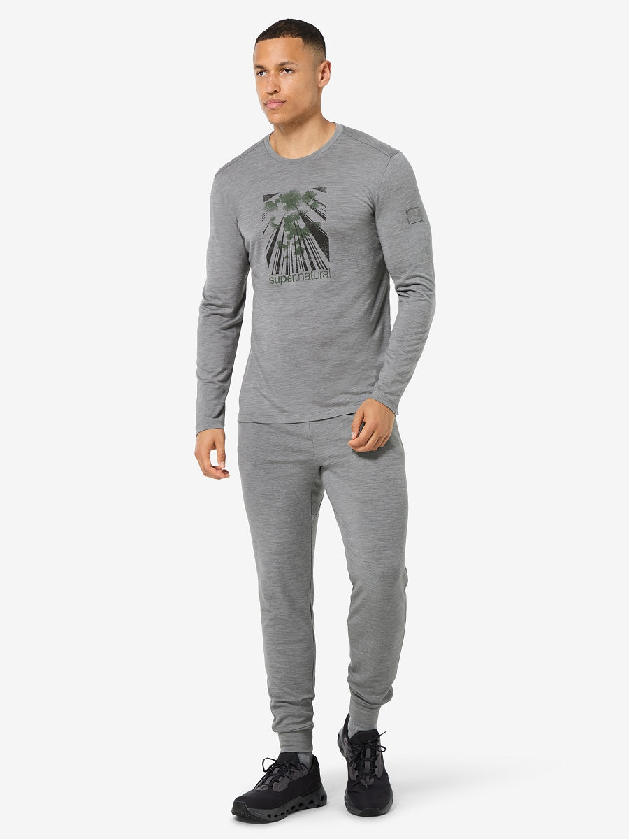 MIESTEN POINT OF VIEW BIO J LS PITKÄHIHAINEN MERINOPAITA