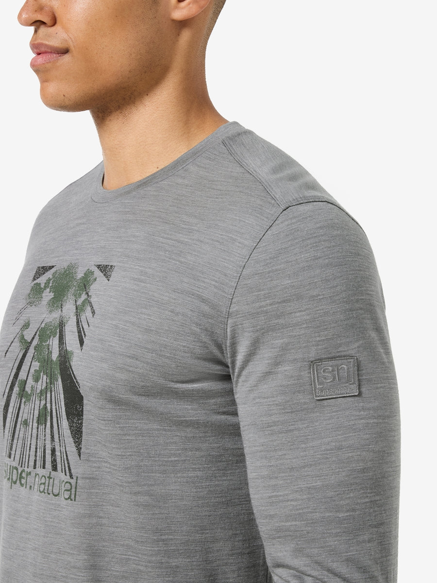 MIESTEN POINT OF VIEW BIO J LS PITKÄHIHAINEN MERINOPAITA