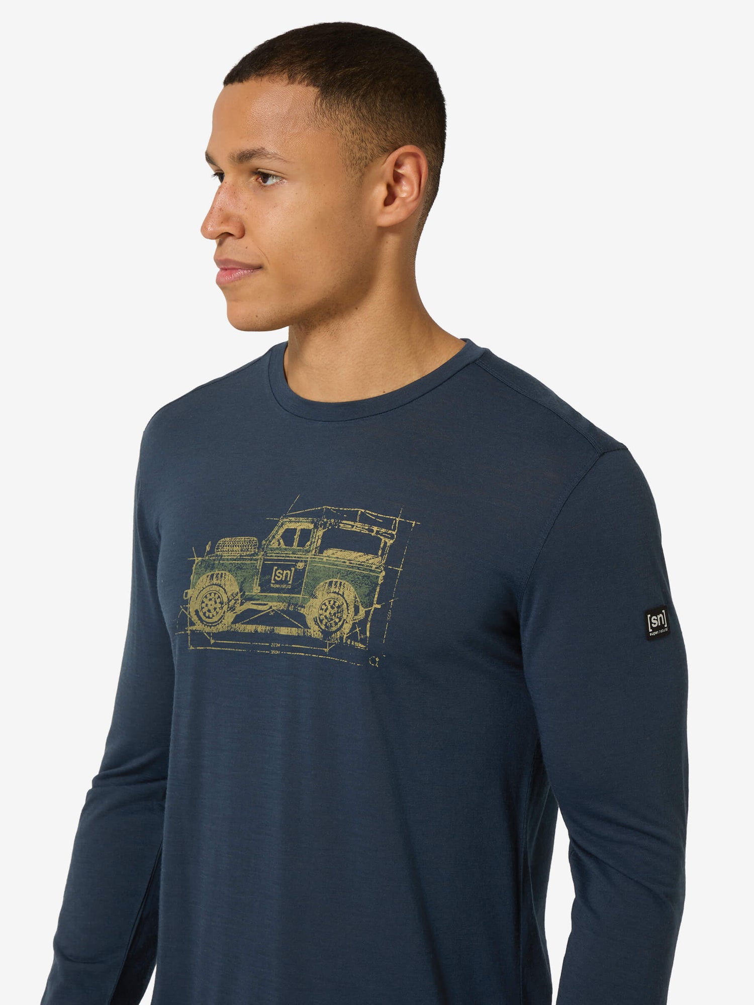 SUPER NATURAL WILLI LS - MIESTEN PITKÄHIHAINEN PAITA