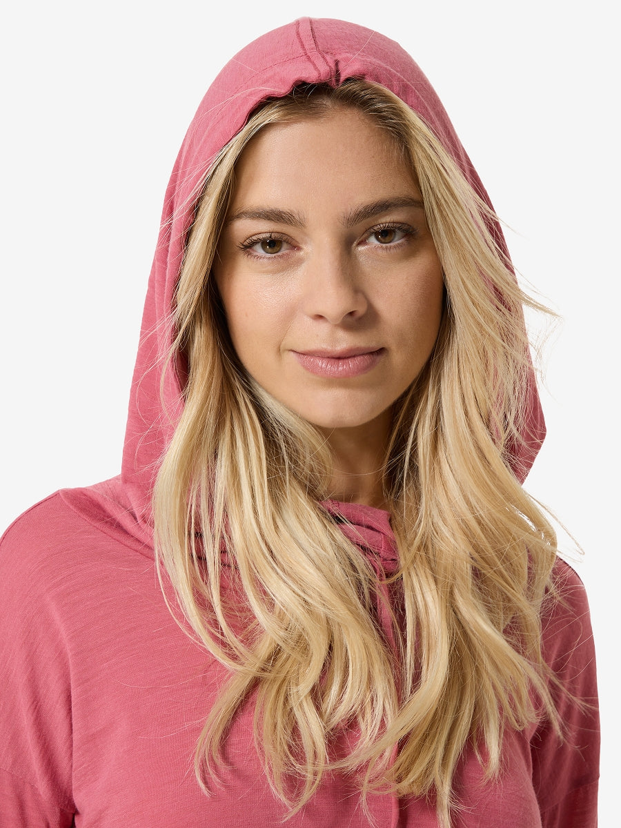 NAISTEN FUNNEL HOODIE MERINOHUPPARI