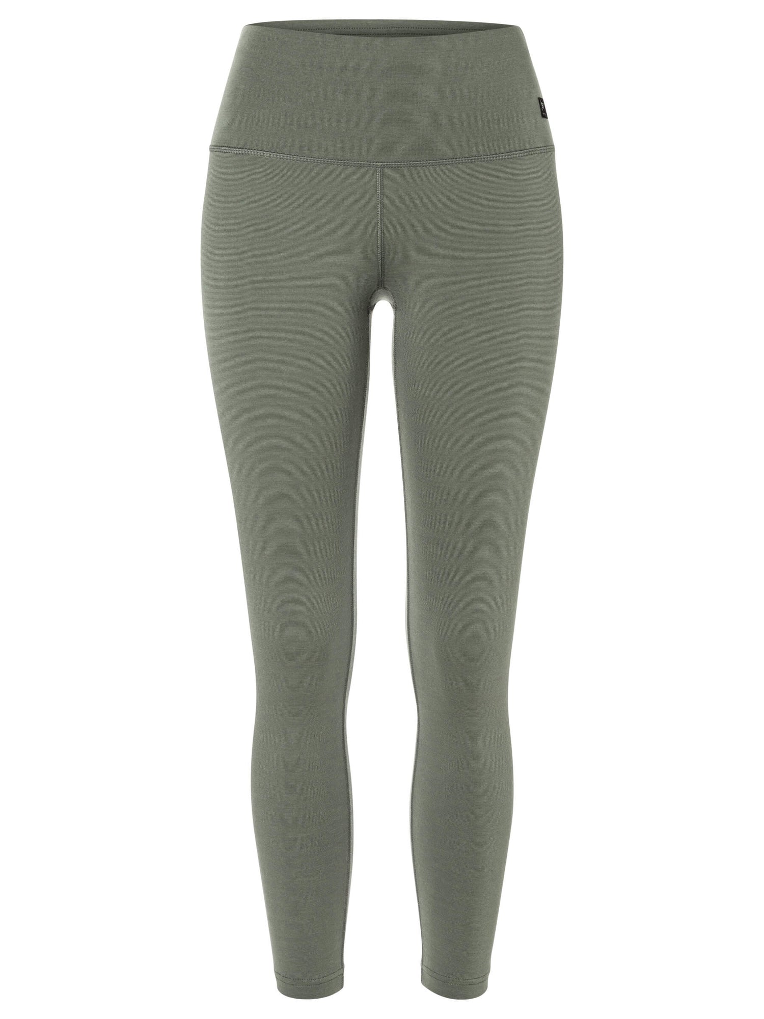 Naisten Super Tights merinotrikoot, väri Eucalyptus – tuotekuva edestä