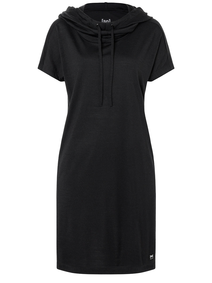 NAISTEN FUNNEL DRESS MERINOMEKKO