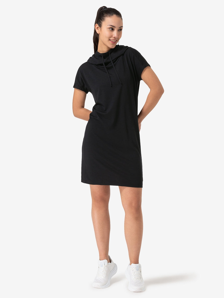 NAISTEN FUNNEL DRESS MERINOMEKKO