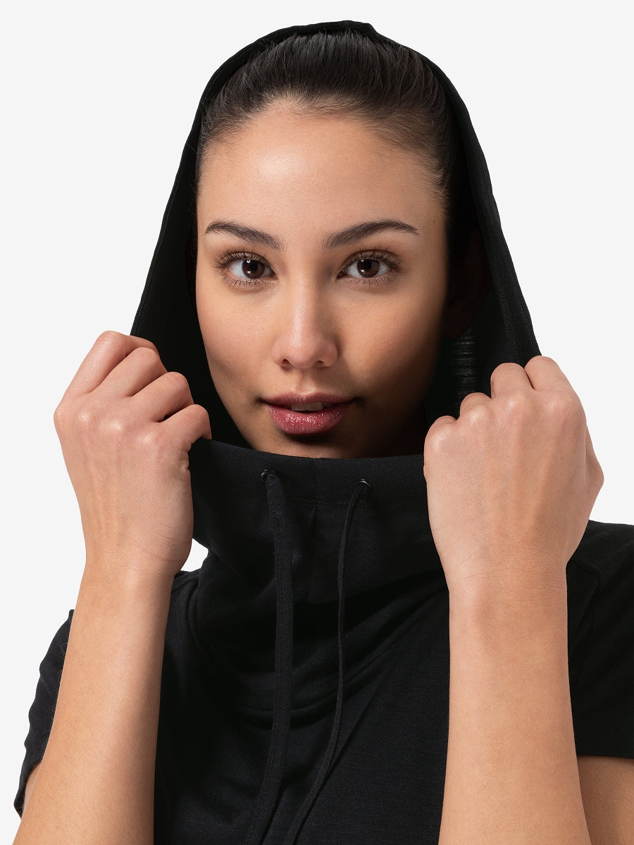 NAISTEN FUNNEL DRESS MERINOMEKKO