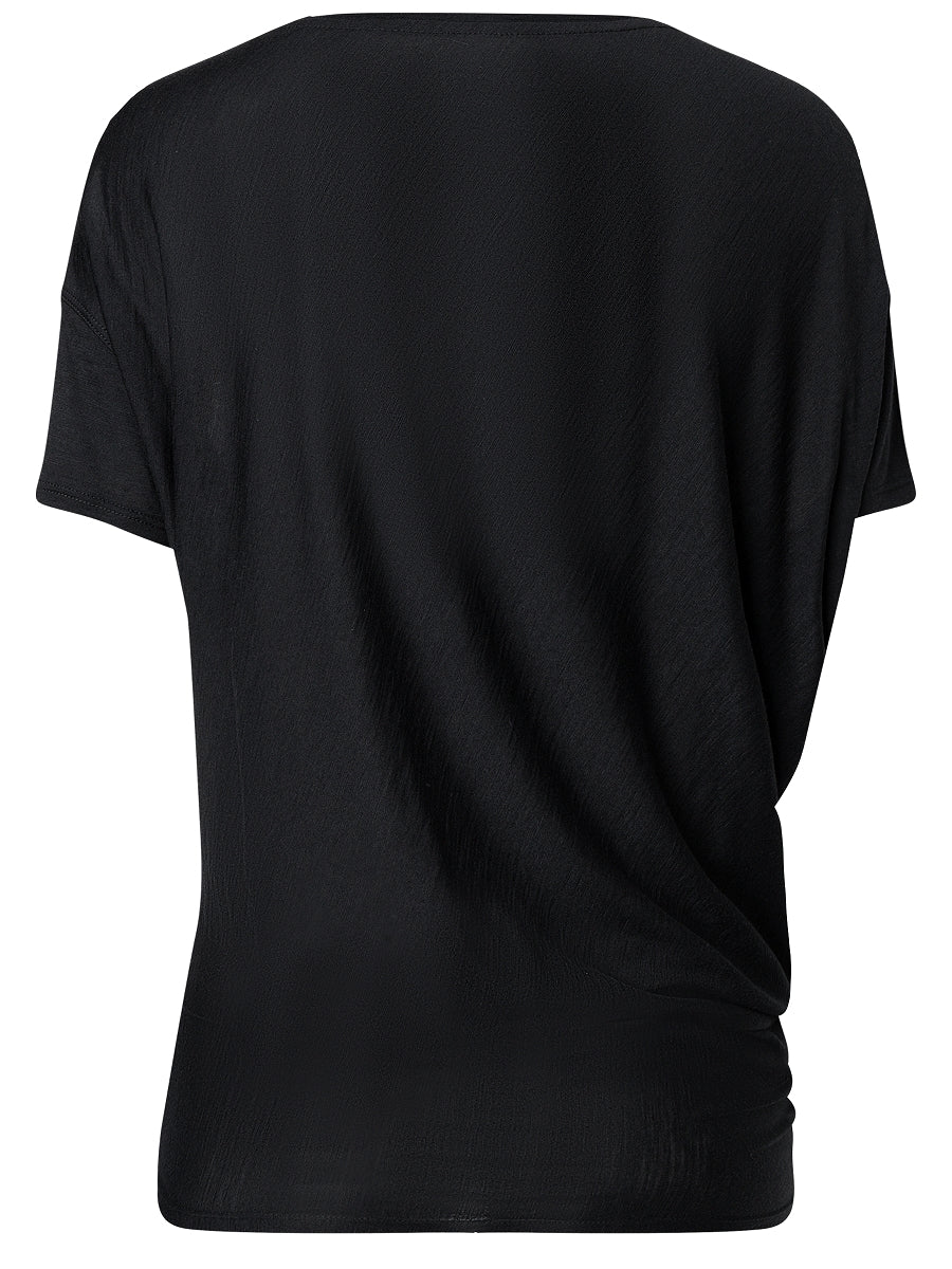 NAISTEN YOGA LOOSE TEE VÄLJÄ MERINO T-PAITA