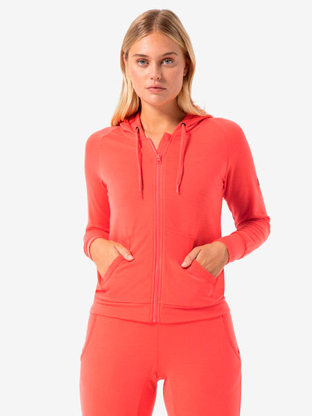 NAISTEN ESSENTIAL ZIP HOODIE VETOKETJULLINEN HUPPARI