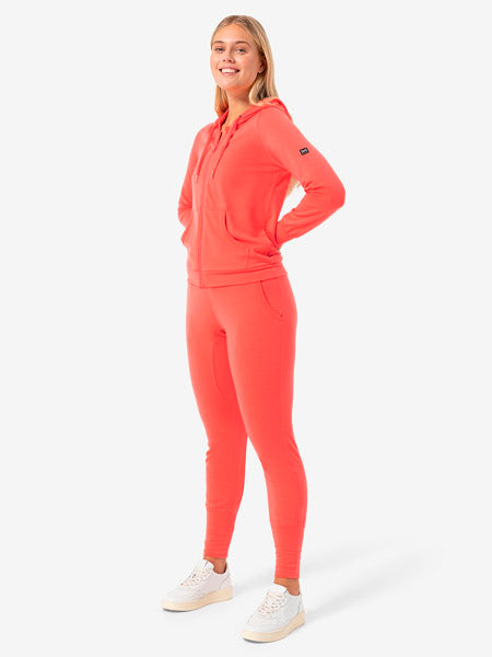 NAISTEN ESSENTIAL ZIP HOODIE VETOKETJULLINEN HUPPARI