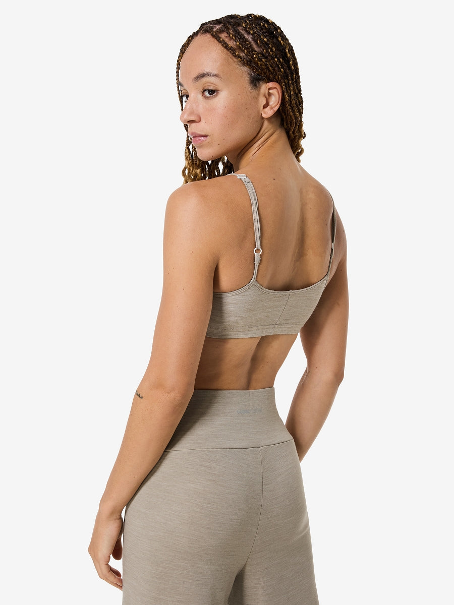 NAISTEN COSY BRA MERINOLIIVI