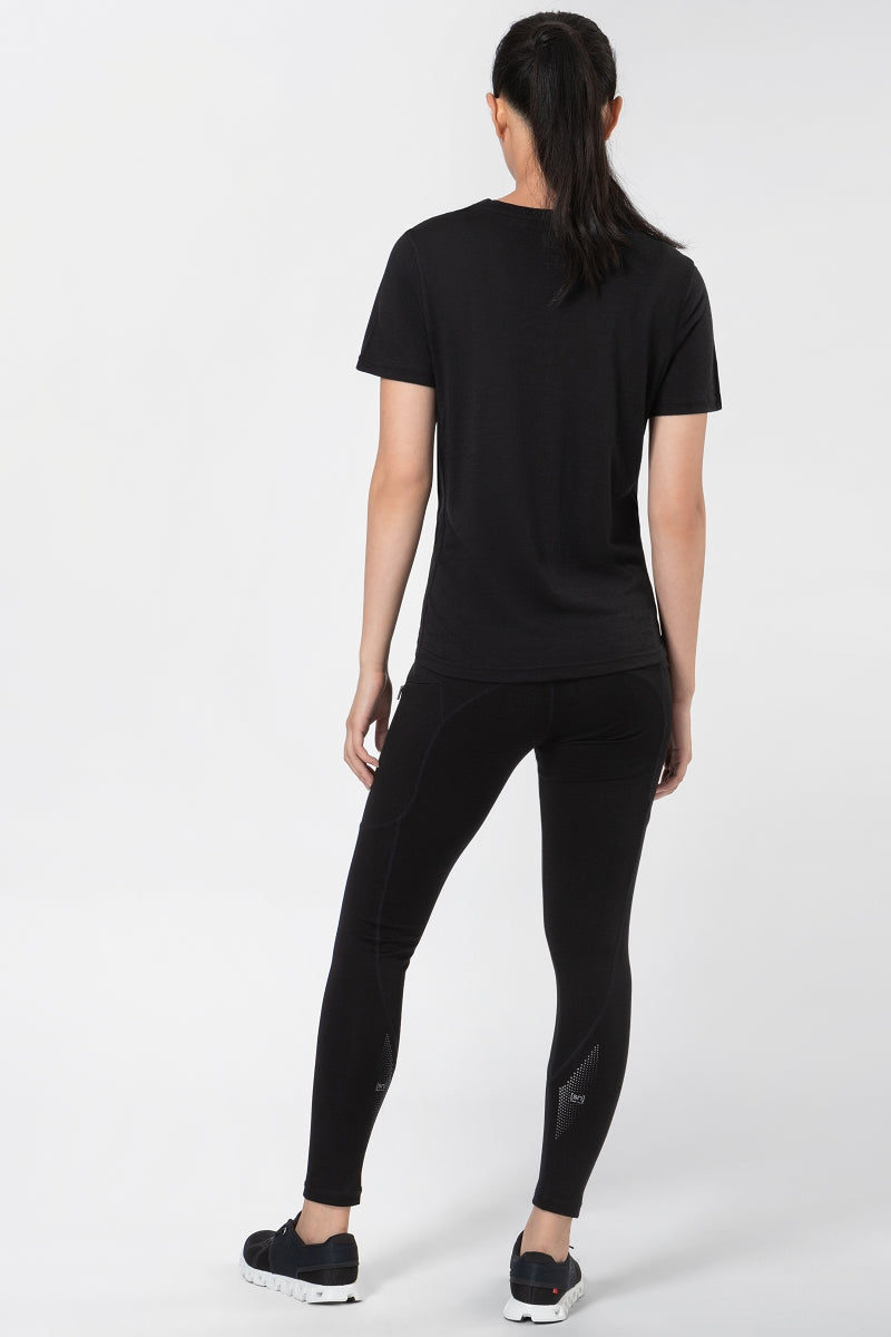 NAISTEN WINDBREAKER TEE MERINO T-PAITA