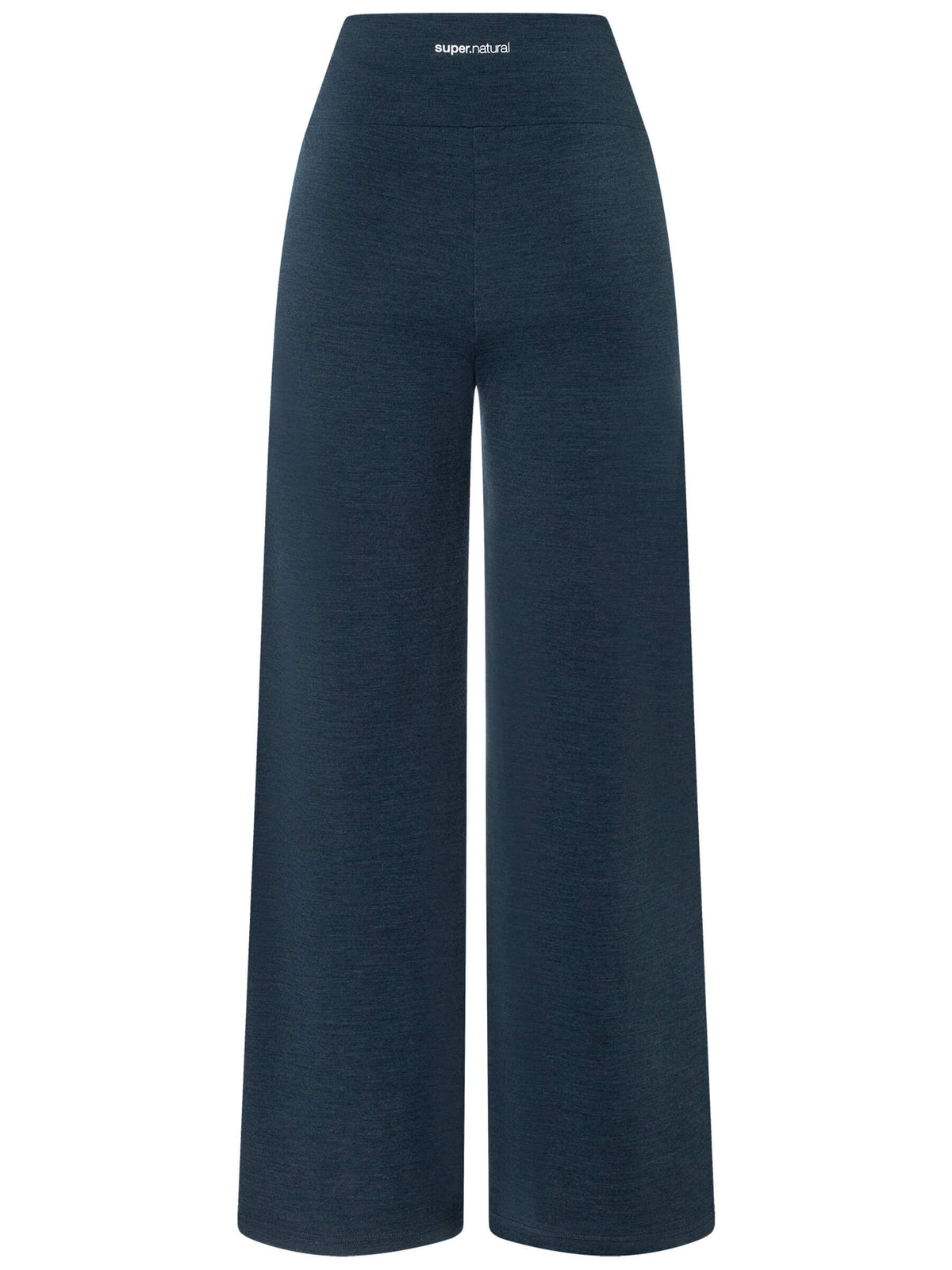 Naisten Comfy Culotte merinohousut, väri Blueberry – tuotekuva takaa