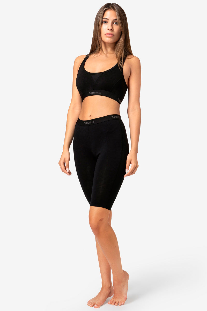 SUPER.NATURAL TUNDRA175 SHORT TIGHT - NAISTEN LYHYT MERINOTRIKOO