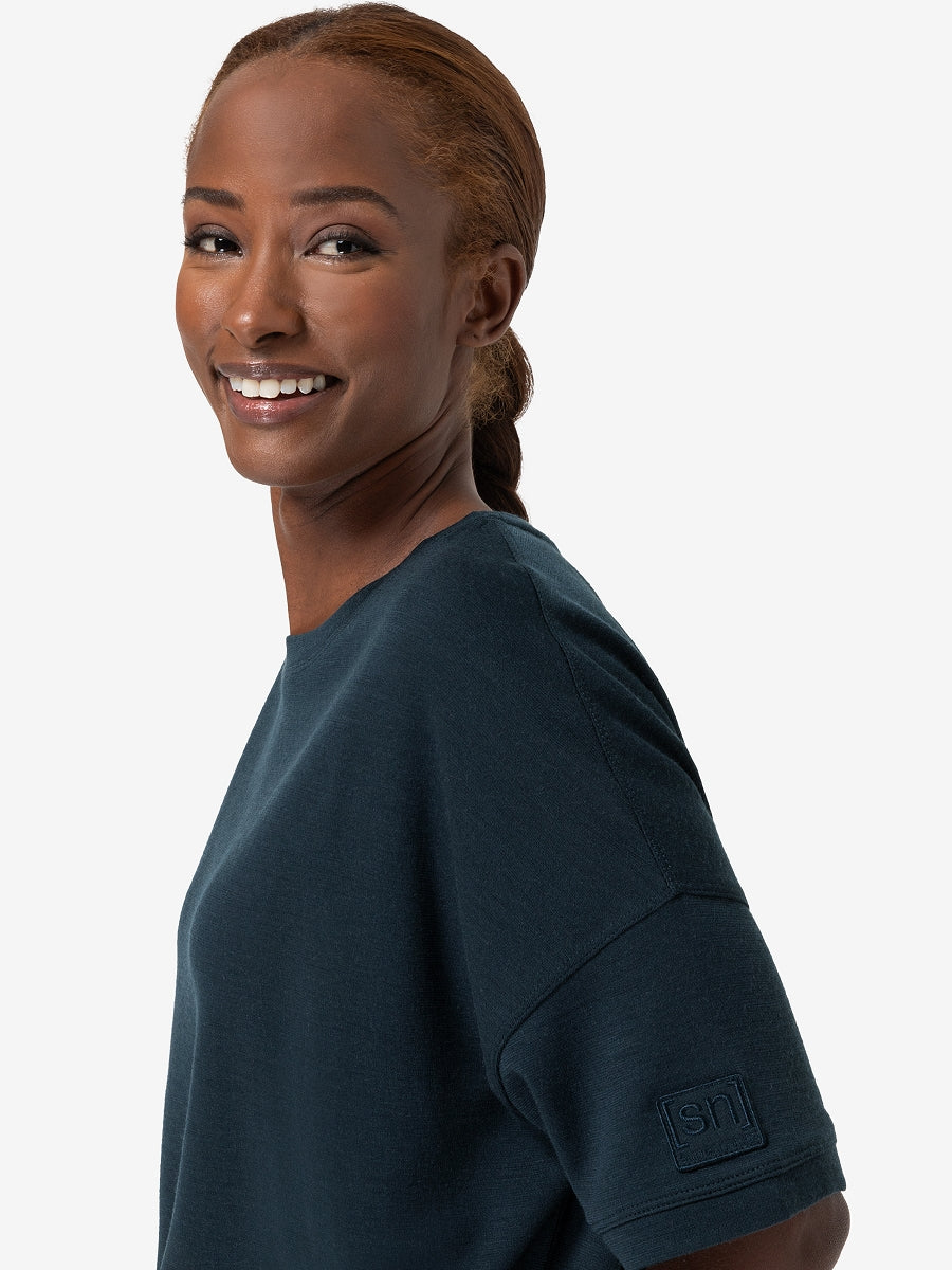 NAISTEN OVERSIZED BIO MERINO T-PAITA