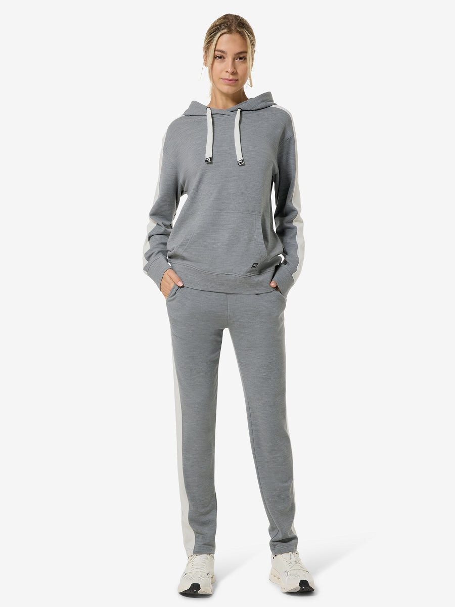 NAISTEN MERINOVILLAINEN COLORADO HOODIE HUPPARI