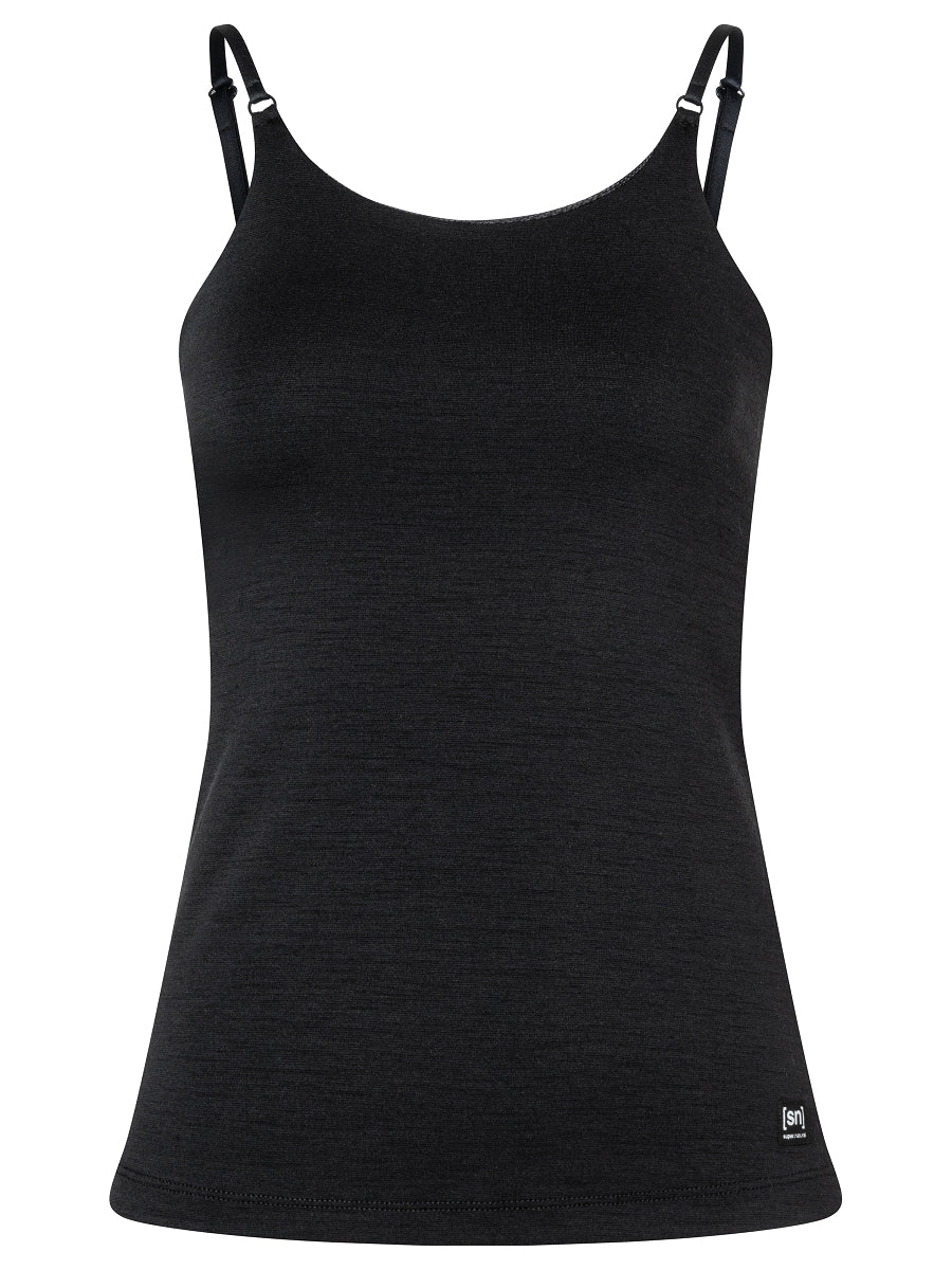 NAISTEN MERINOVILLAINEN FLEXY TOP