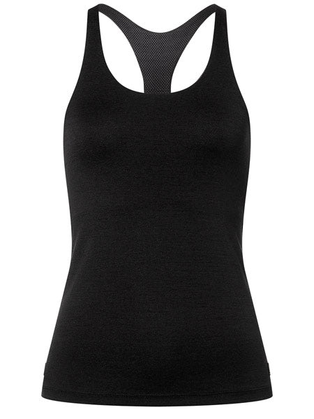 NAISTEN MERINOVILLAINEN SPORTY TOP