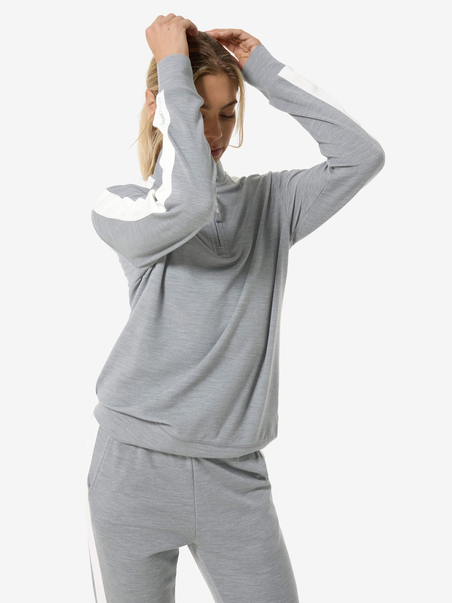 SUPER.NATURAL COLORADO ZIP NAISTEN TURTLENECK MERINONEULE