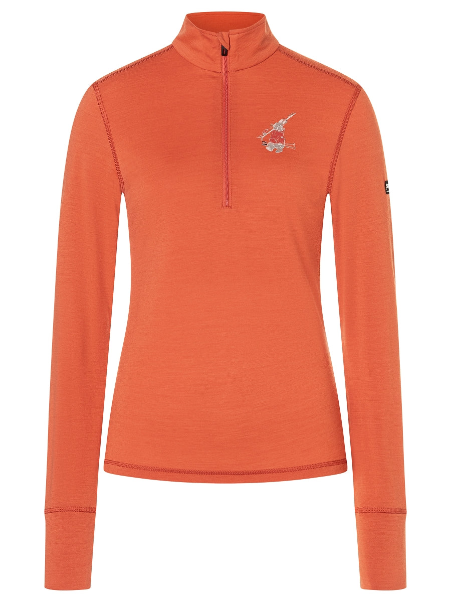 NAISTEN TUNDRA175 ZIP 1/4 BUNNY MERINOVILLAINEN KERRASTOPAITA