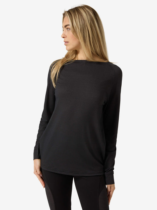 SUPER.NATURAL LEISURE AIR LS NAISTN PITKÄHIHAINEN PAITA