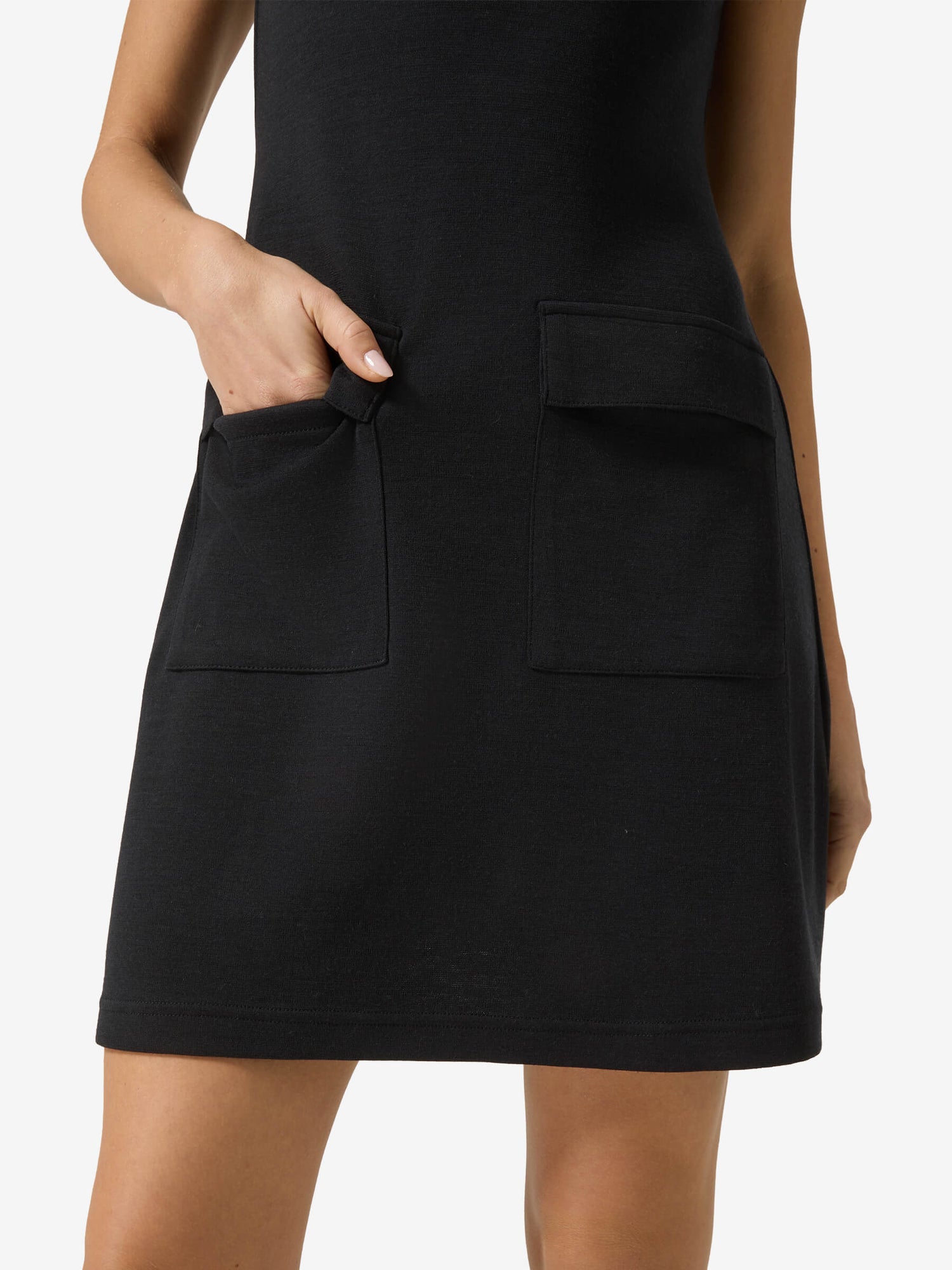 SUPER.NATURAL ZIP BIO DRESS - NAISTEN MERINOMEKKO