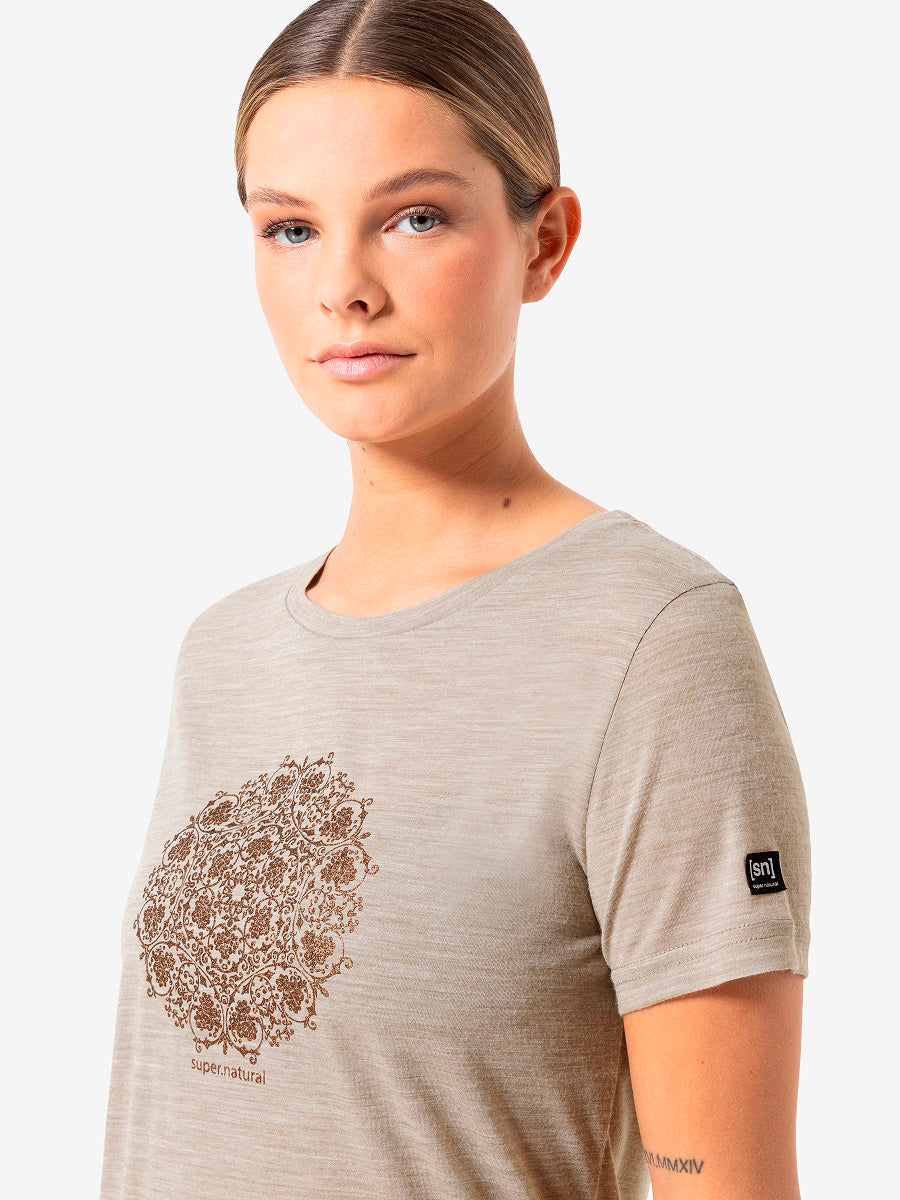 NAISTEN ORNAMENT TEE MERINO T-PAITA