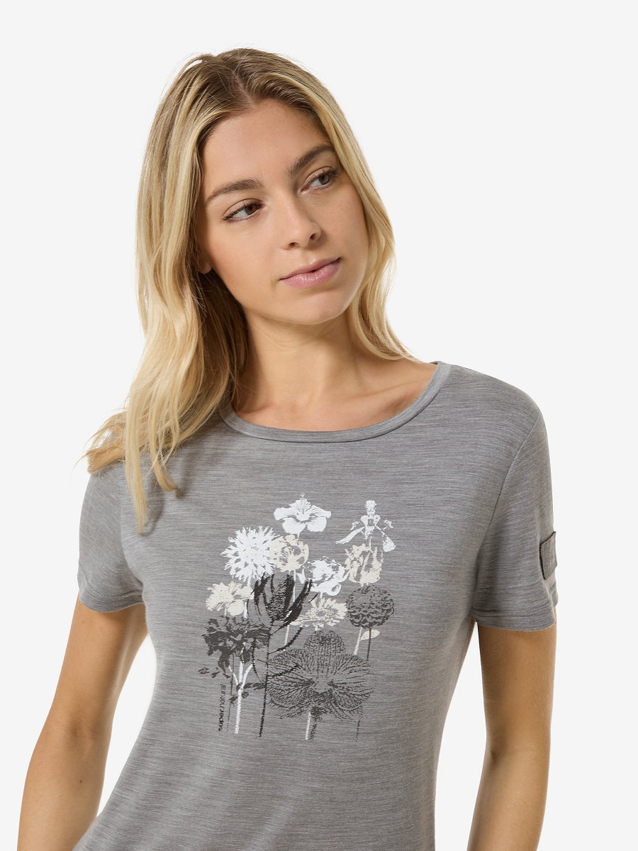 NAISTEN ORCHID BIO J MERINO T-PAITA