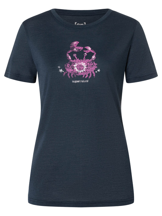 SUPER.NATURAL MRS CRAB TEE NAISTEN T-PAITA